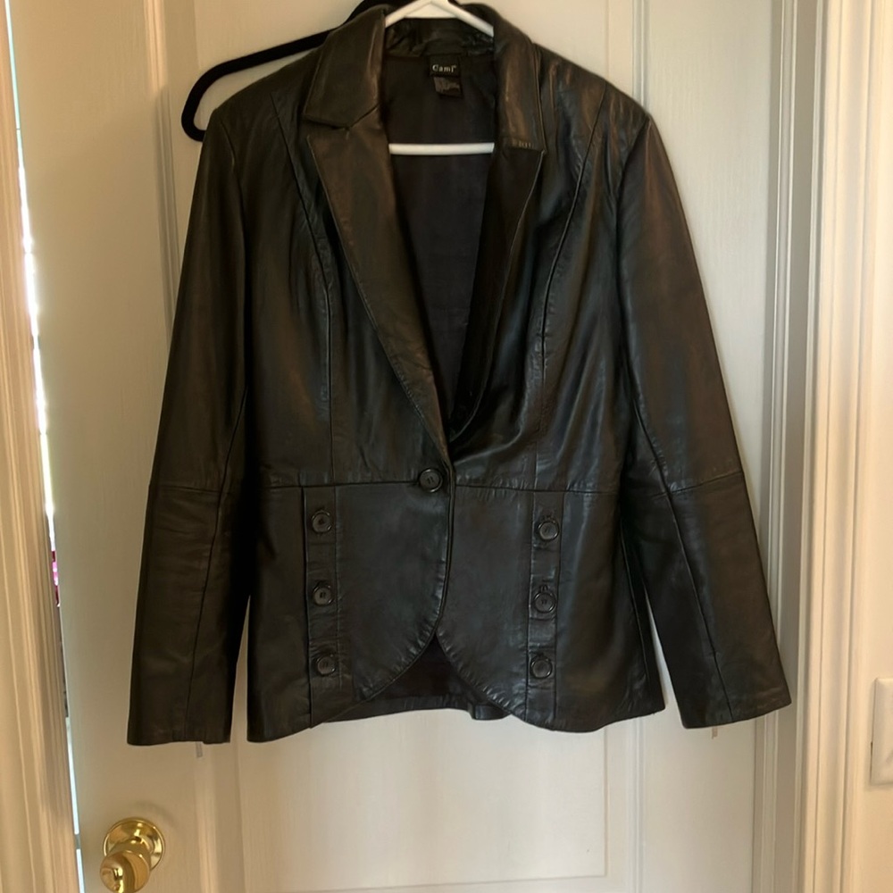 Cami NYC Black Leather Jacket